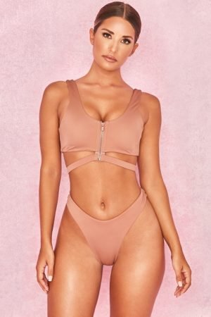 Bondi Mocha Multi Way Bikini Two Piece - SALE